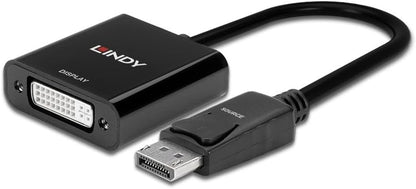 LINDY 41734 DisplayPort to DVI-D Active Adapter Converter, white