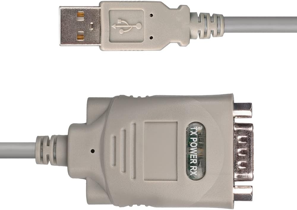 LINDY USB to Serial Adapter - 9 Way (RS-422) 1m