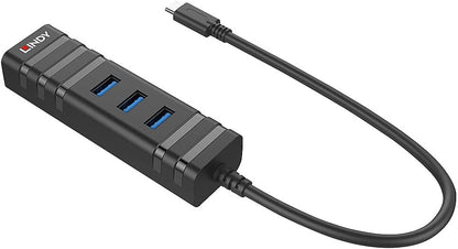 LINDY compatible USB 3.1 Hub and GB Ethernet Adapt.