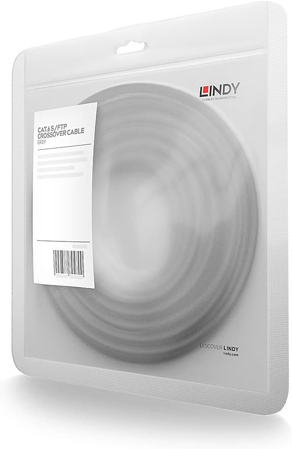 LINDY 47838 Network Cable Crossed Category 6 S/FTP 2 m Grey