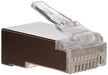 LINDY RJ-45 Male Connector 8 Pin STP CAT6 Pack of 10