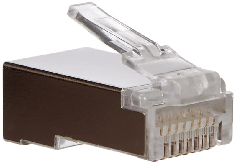 LINDY RJ-45 Male Connector 8 Pin STP CAT6 Pack of 10