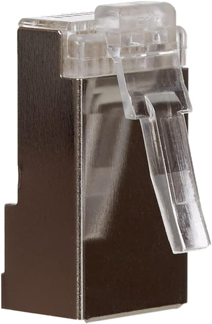 LINDY RJ-45 Male Connector 8 Pin STP CAT6 Pack of 10