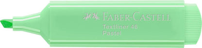 Faber-Castell 154666-10 Textliner 46 Fluorescent Markers - Pastel Tone - Light Green