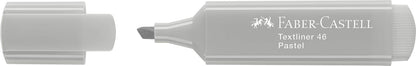 Faber-Castell 154634 – Caja de 10 Marcadores 1546 Pastel Colour Grey Seda