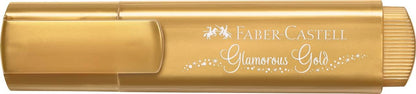 Faber-Castell Textliner 46 Metallic Glamorous Gold Highlighter Pen - Box of 10