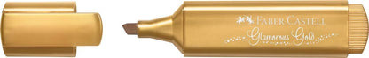 Faber-Castell Textliner 46 Metallic Glamorous Gold Highlighter Pen - Box of 10