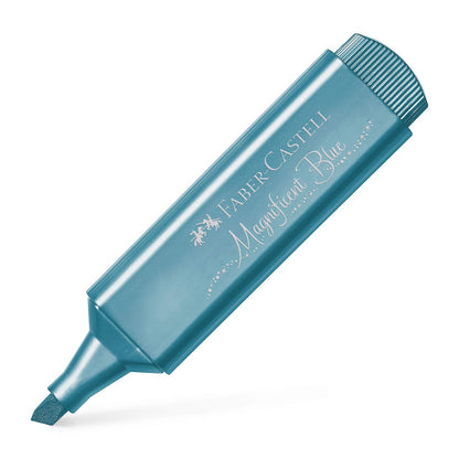Faber-Castell Textliner 46 Metallic Blue - Box of 10