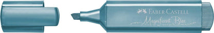 Faber-Castell Textliner 46 Metallic Blue - Box of 10