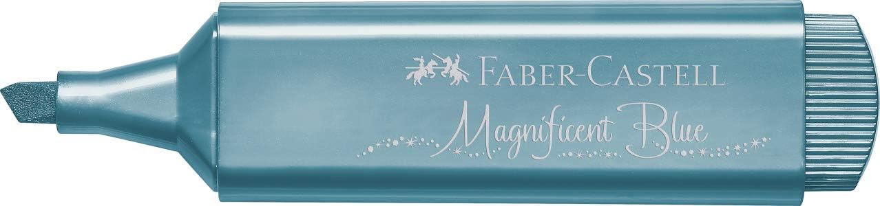 Faber-Castell Textliner 46 Metallic Blue - Box of 10