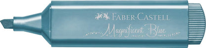 Faber-Castell Textliner 46 Metallic Blue - Box of 10