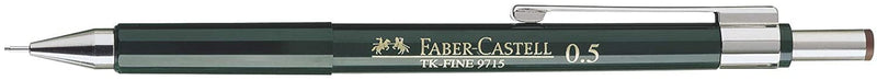Faber-Castell Miscellaneous Tk-Fine 9715 Mechanical Pencil, 0.5mmBlack, 0.5mm, For Art, Craft, Drawing, Sketching, Home, School, University, Colouring
