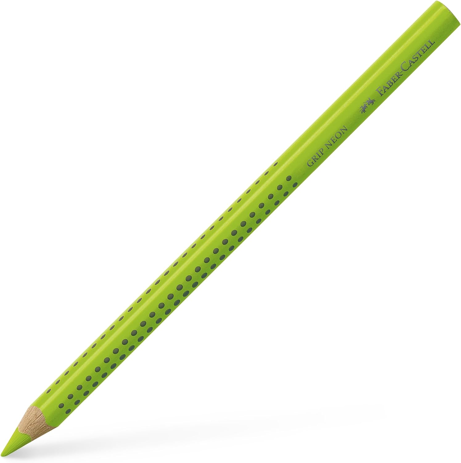 Faber - Castell 114863 - Caja con 12 ecolápices Textliner 1148 de marcación fluorescente Grip, color verde