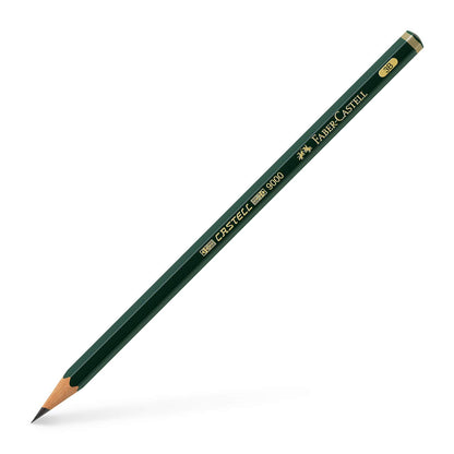 Faber-Castell 3B 9000 Lead Pencil - Black