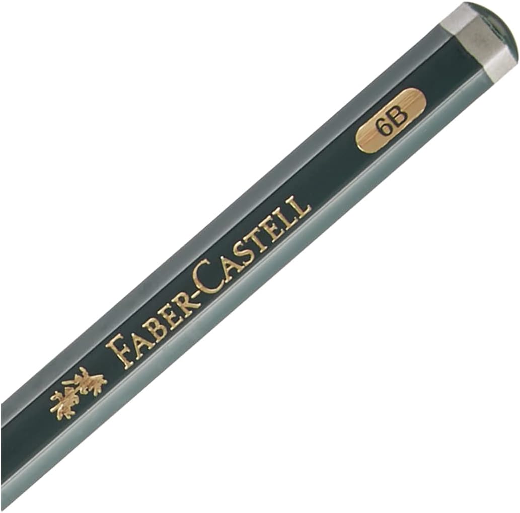 Faber-Castell : Series 9000 PENCIL : 6B (Pack of 3