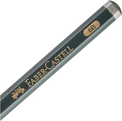 Faber-Castell : Series 9000 PENCIL : 6B (Pack of 3