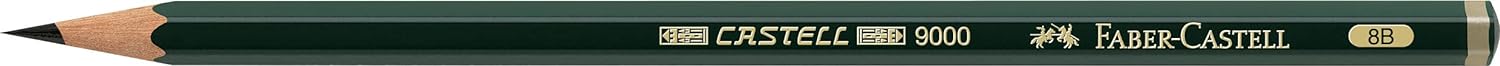 Faber-Castell Castell 9000 Black Lead Pencils