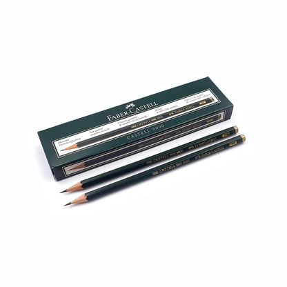 3H Pencil Faber Castell 9000 (single