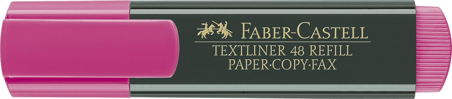 Faber-Castell 48-28 Text Liner - Pink (Pack of 10