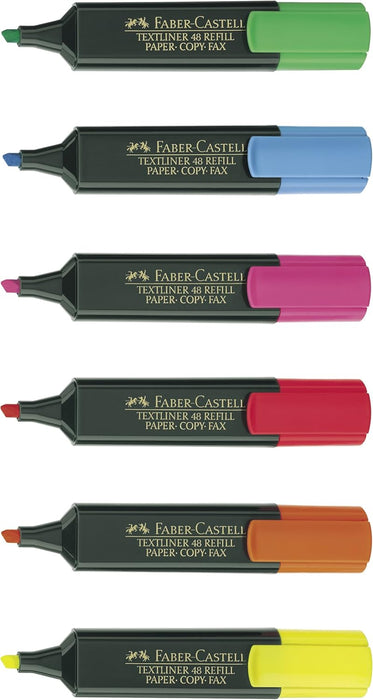 Faber-Castell 48-28 Text Liner - Pink (Pack of 10