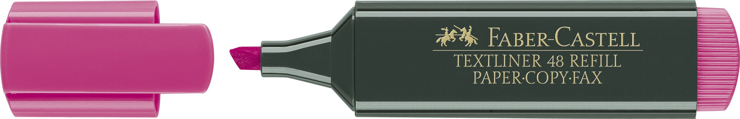 Faber-Castell 48-28 Text Liner - Pink (Pack of 10