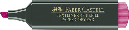 Faber-Castell 48-28 Text Liner - Pink (Pack of 10