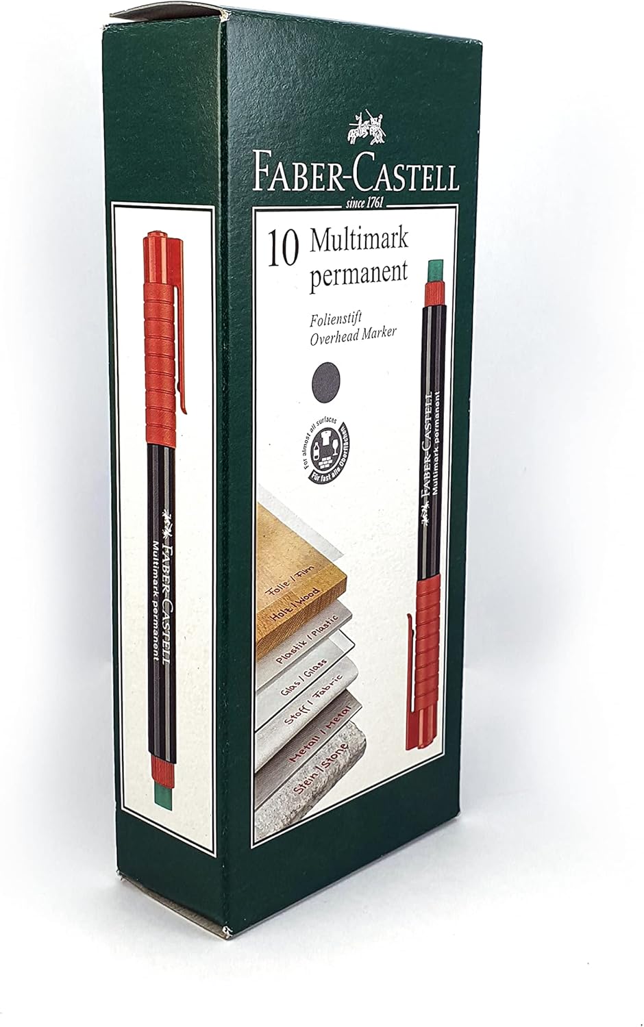 Faber-Castell 152521 Marker Pen Black,Red