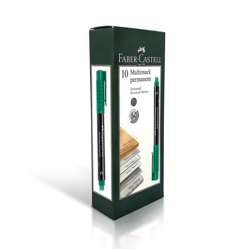 Faber-Castell 152563 Marker Pen Black,Green