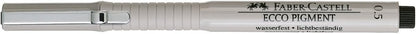 Faber-Castell Ecco Pigment crayon mécanique - crayons mécaniques (Gris, 0,5 mm