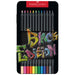 Faber-Castell Colouring Pencils Black Edition, tin of 12 tin of 12, Multicolor (116413