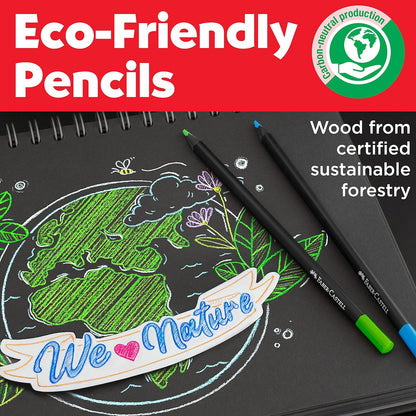 Faber-Castell Black Editition 24 x Colour Pencils