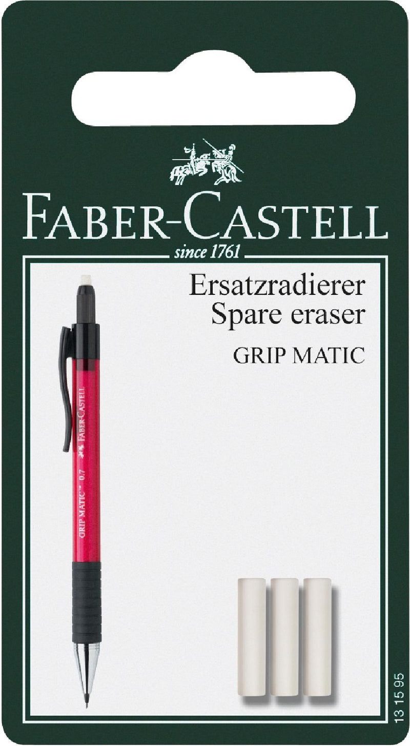 Faber-Castell - FABER-CASTELL Ersatzradierer für Druckbleistift GRIP-MATIC