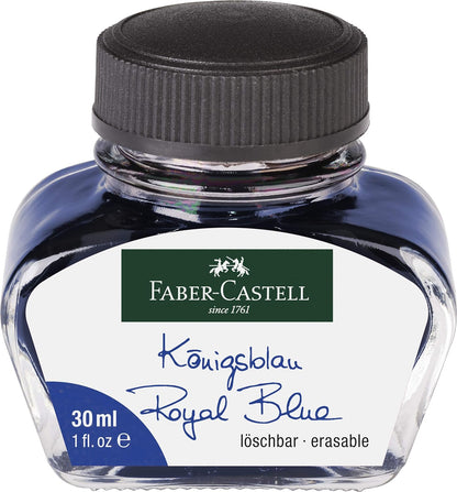 Faber-Castell 149839 Ink Bottle Washable 30 ml Royal Blue