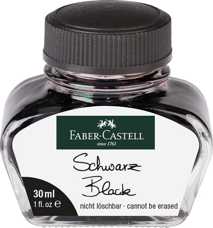 Faber-Castell Ink Glass 30 ml Black