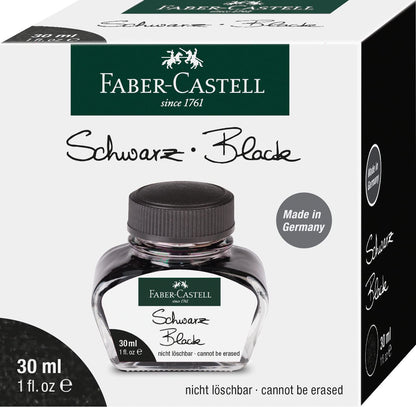 Faber-Castell Ink Glass 30 ml Black