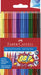 Faber-Castell "Grip Colour" Fibre Tip Pen with Plastic Case (Set of 10) assorted colours