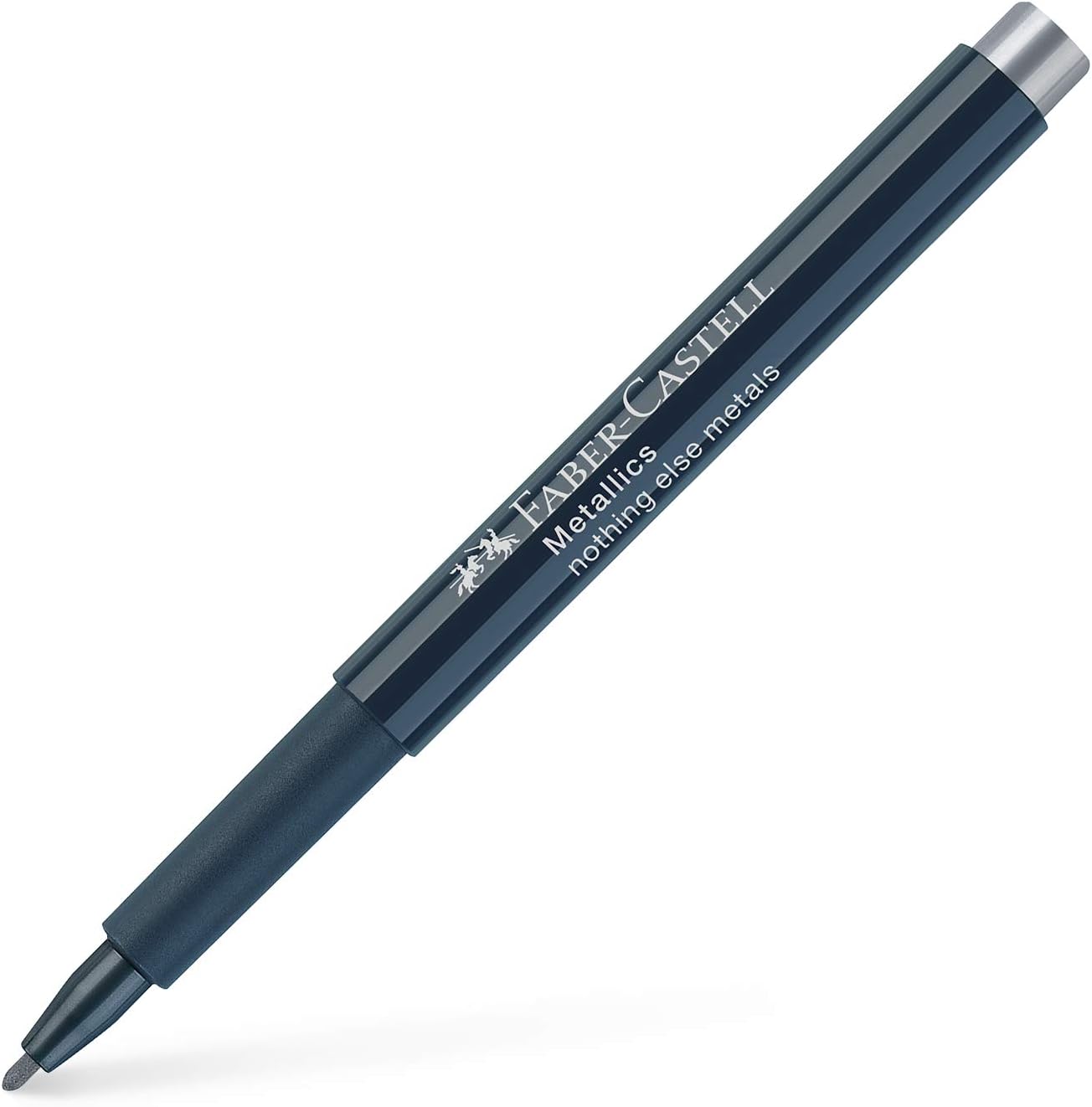Faber-Castell Creative Studio Metallics Marker, Nothing Else Metals, Single Marker, For Art, Craft, Drawing, Sketching, Home, School, University, Colouring