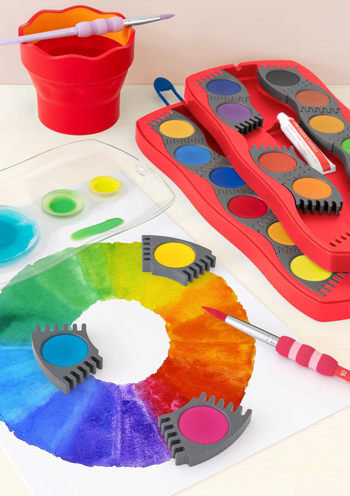 Faber-Castell Clic and Go Red Water Cup