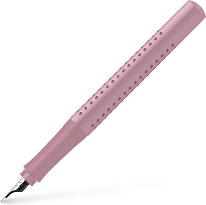 Faber-Castell Fountain pen M/Ballpoint pen set Grip 2010 rose shadows