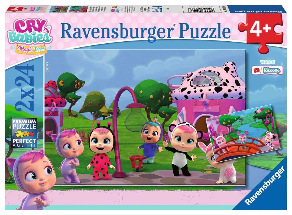Ravensburger 5103 Cry Babies Puzzle 2 x 24 Pieces, for Children 4+ Years Old, Multicoloured