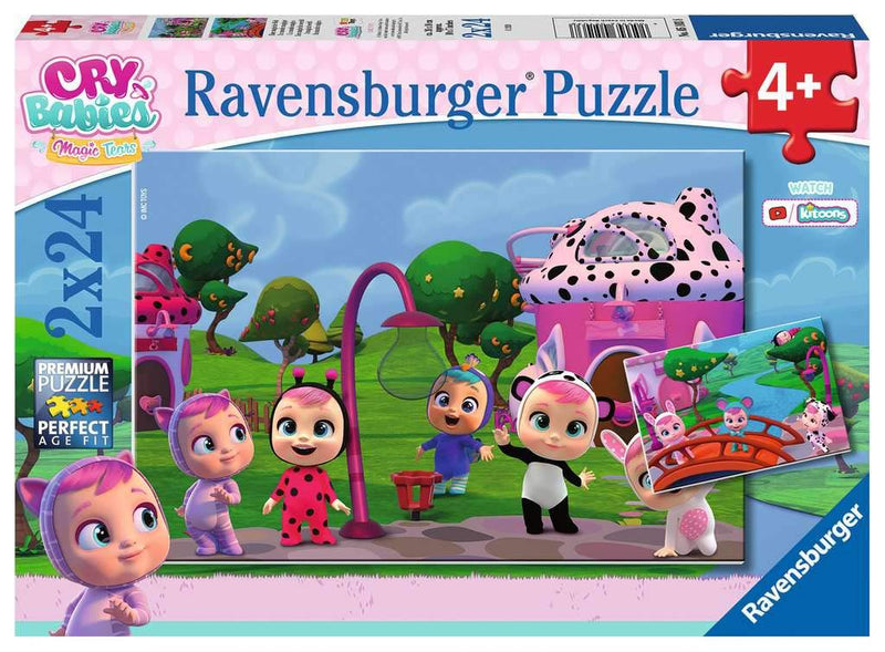 Ravensburger 5103 Cry Babies Puzzle 2 x 24 Pieces, for Children 4+ Years Old, Multicoloured