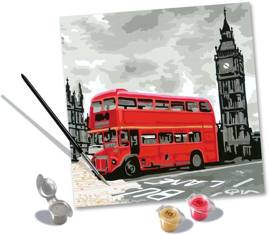 Ravensburger CreArt - schilderij op nummer 28997 — London Calling — vanaf 12 jaar