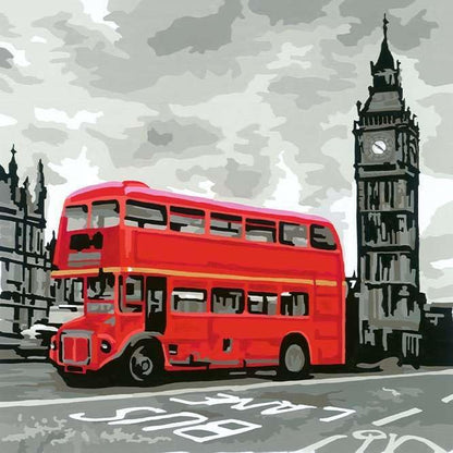 Ravensburger CreArt - schilderij op nummer 28997 — London Calling — vanaf 12 jaar