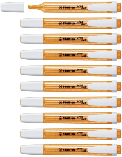 Highlighter - STABILO swing cool - Pack of 10
