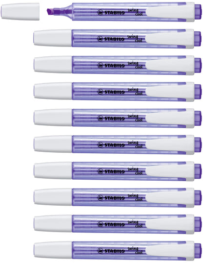 Highlighter - STABILO swing cool - Pack of 10