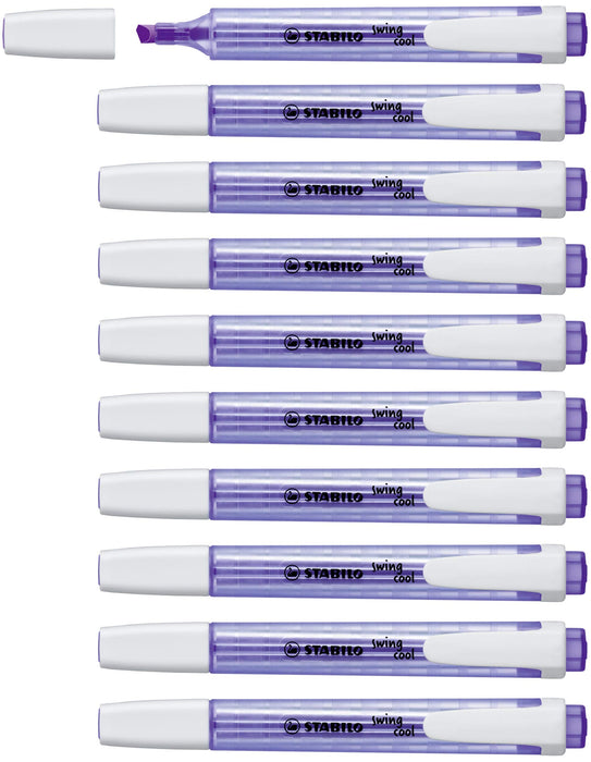 Highlighter - STABILO swing cool - Pack of 10