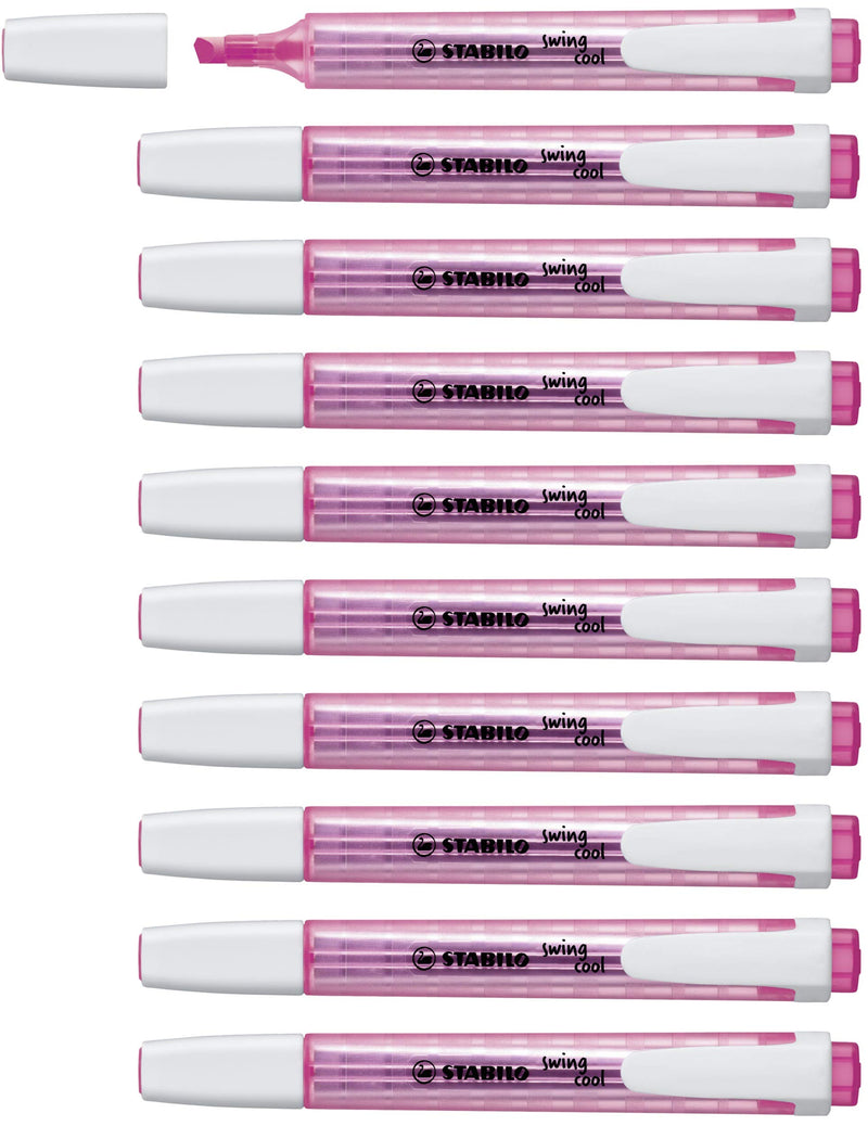 Highlighter - STABILO swing cool - Pack of 10