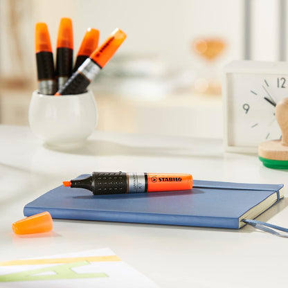 Highlighter - STABILO LUMINATOR - Pack of 5 - Orange