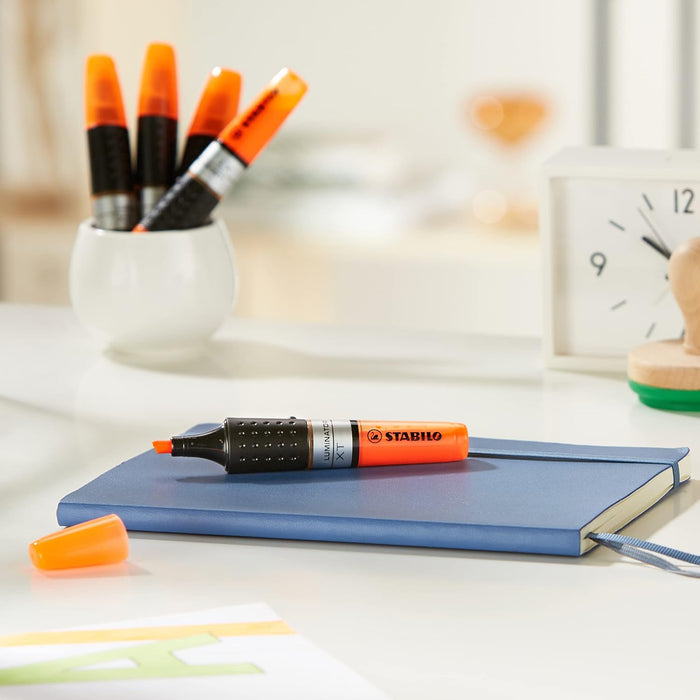 Highlighter - STABILO LUMINATOR - Pack of 5 - Orange