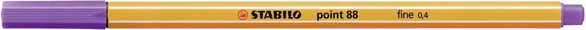 Fineliner - STABILO point 88 - Pack of 10